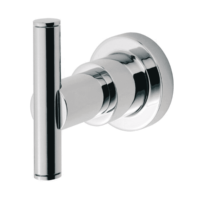 LV02CP - Carlisle Brass - Deleau Mezzo Robe Hook Polished Chrome