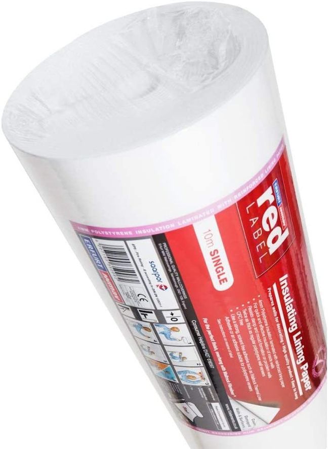 #Red Label Insulating Lining Paper 10 m