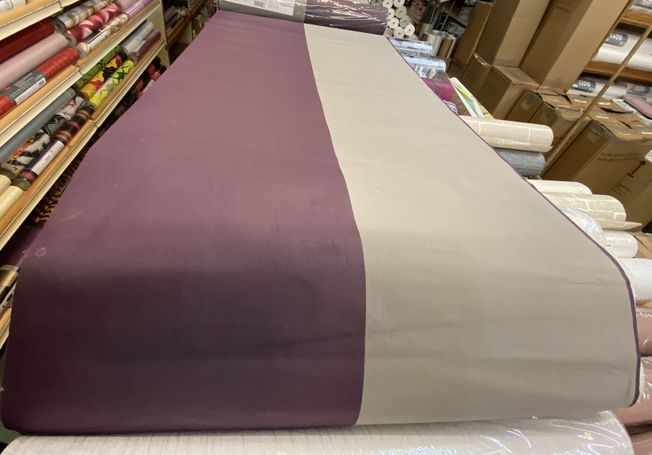 #51091308 #Non-woven #Stripe-Purple/Grey