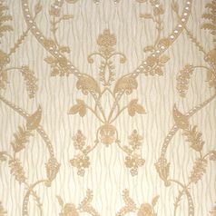 Belgravia Tiffany Lustre Design Wallpaper, Gold 769319