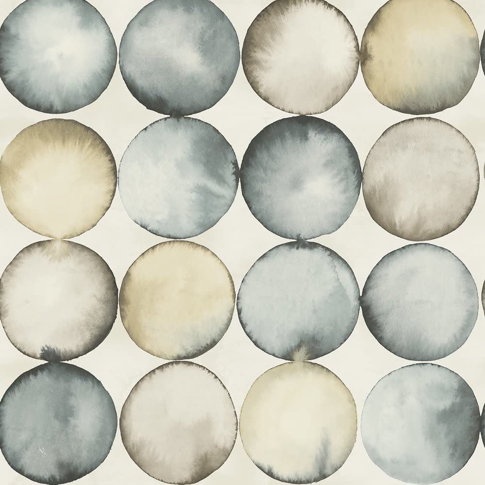 #PearTree #Bubbles-Circles-Metallic #Steel-Blue #UK20608