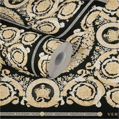 #Versace Luxury #Wallpaper with Ornaments Versace #37055-3