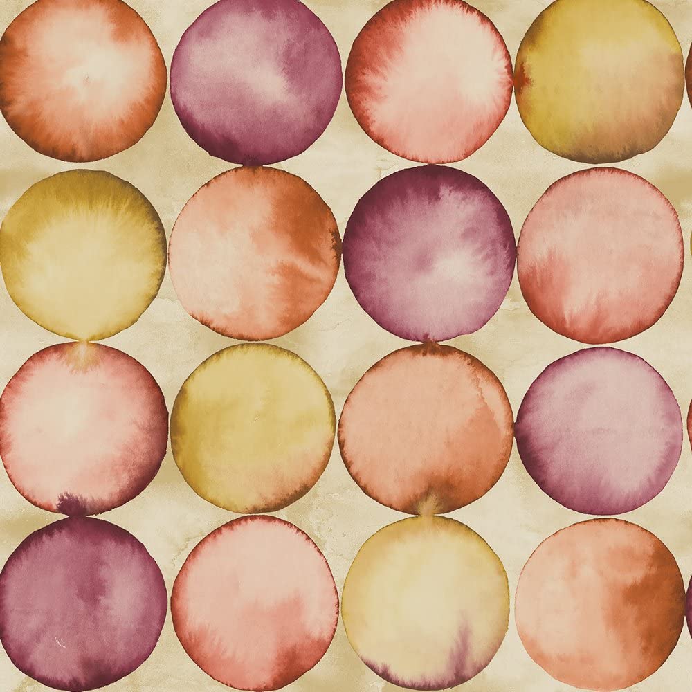 #PearTree #Bubbles-Circles-Metallic #Peach #UK20601