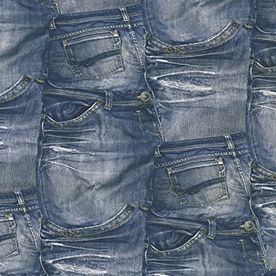 #kids Jeans Quality wallpaper,Easy to hang,Smooth Flat finish,Quirky (Blue)