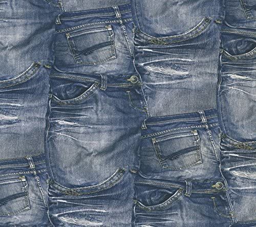 #kids Jeans Quality wallpaper,Easy to hang,Smooth Flat finish,Quirky (Blue)