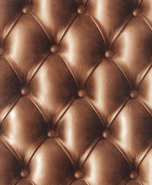 #ChocolateBrown #tufted-leather #3D-Wallpaper By #ChristopheKoziel-Creation