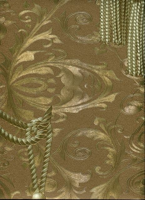 #HaraldGlööckler-Wallpaper #Baroque-Brown/Gold-Gloss #TodayInteriors #52549